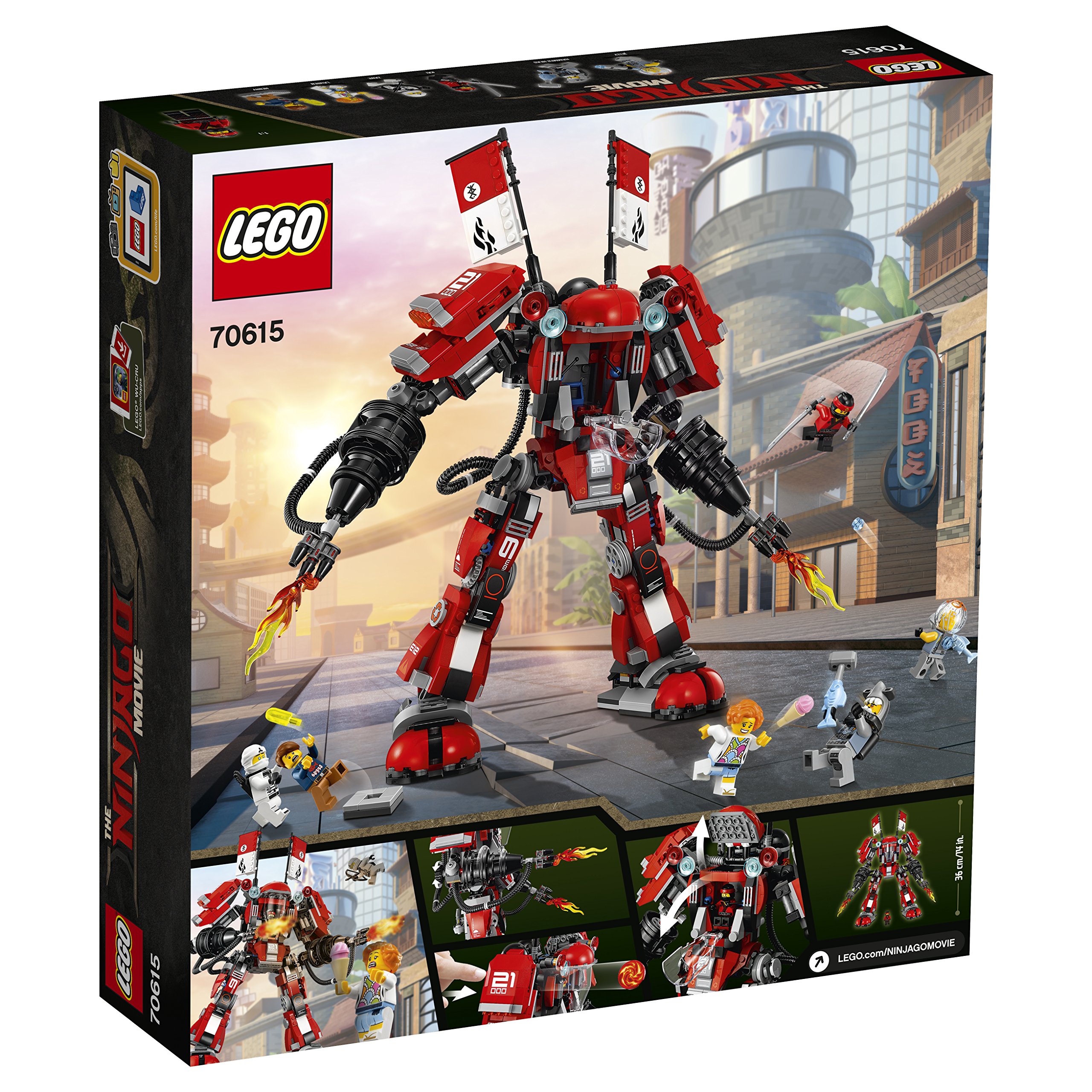 lego ninjago movie fire mech