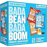 Bada Bean Bada Boom Plant-Based Protein, Gluten Free, Vegan, Crunchy Roasted Broad (Fava) Bean Snacks, 100 Calorie Packs, The
