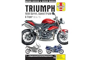 Triumph 1050 Sprint ST, Speed Triple & Tiger (05 - 15) Haynes Manual (Paperback)