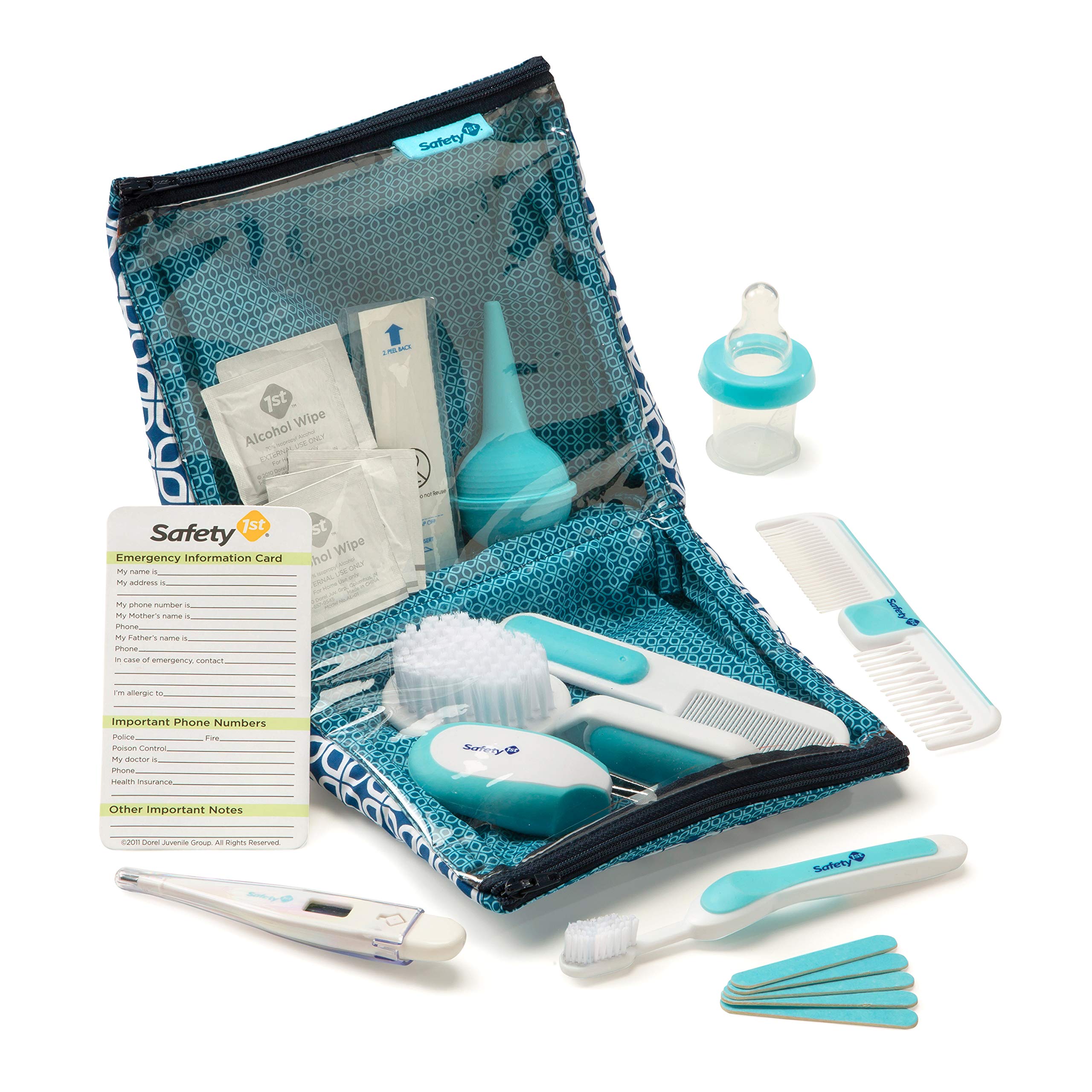 Safety 1st Deluxe 25Piece Baby Healthcare and Grooming Kit (Arctic