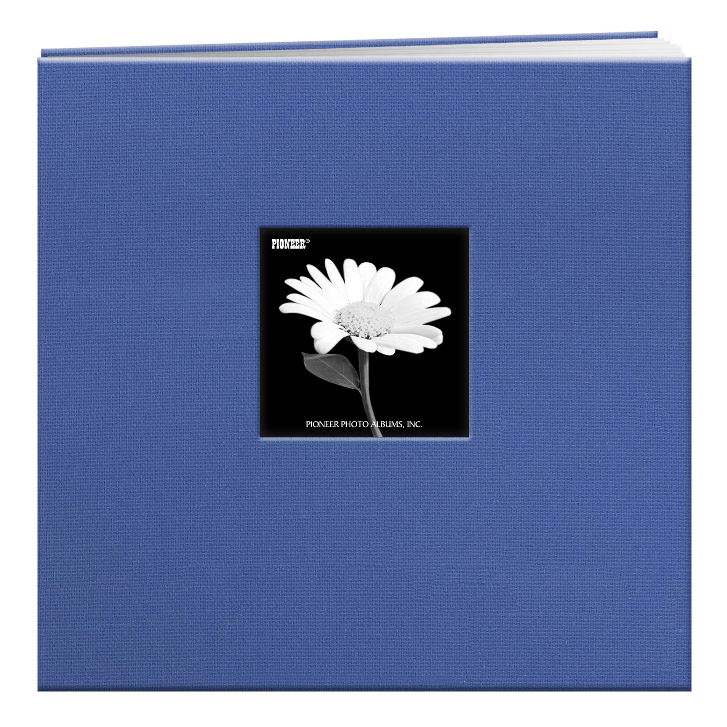 Pioneer 12 x 12-inch Book Cloth Cover Post Bound Album, Sky Blue