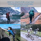 TANNOZHE 2L Hydration Water Bladder BPA Free Leak Proof Blue view 7