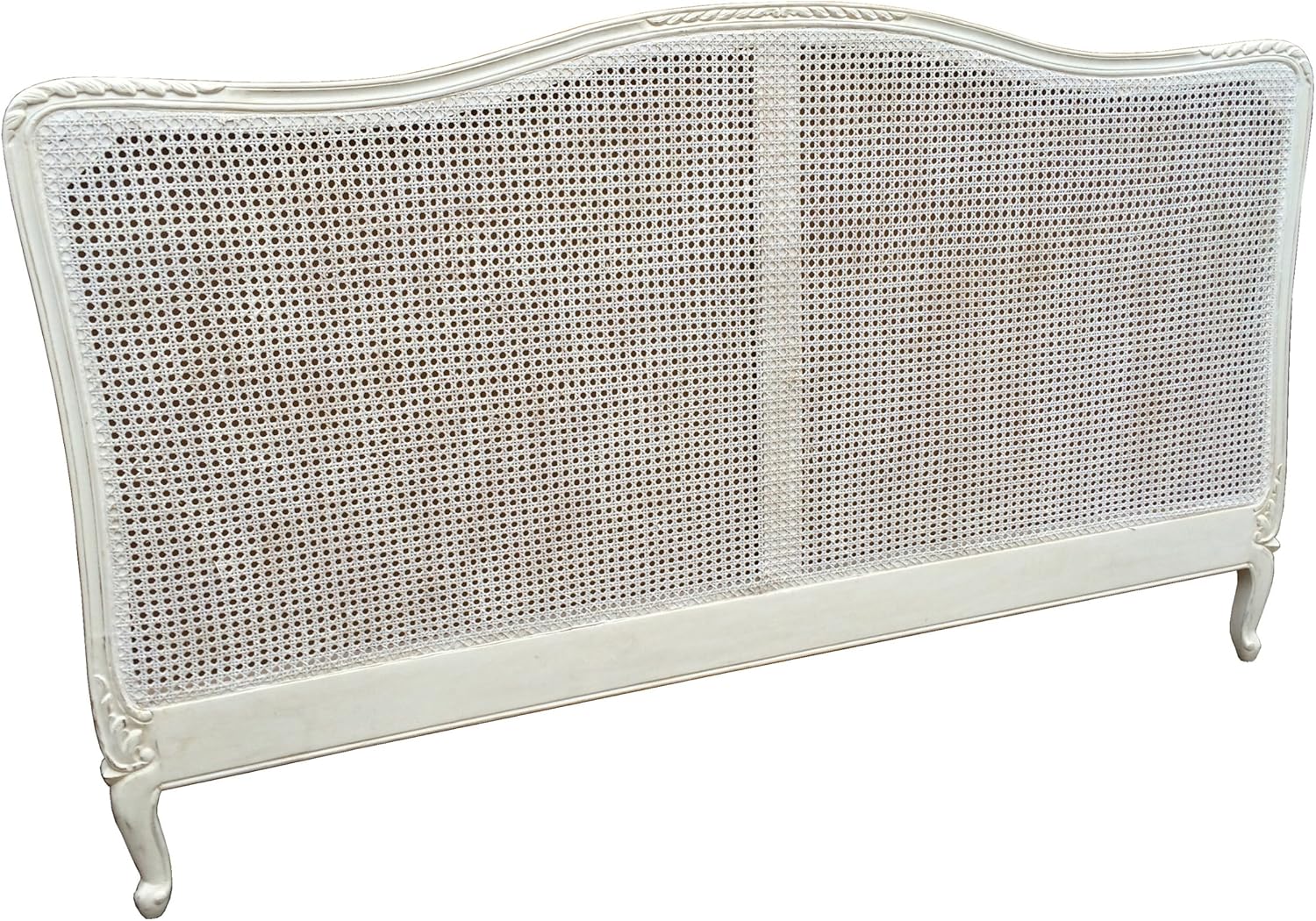 Ramika's Un Hermoso francés Estilo Shabby Chic caña King Size cabecero