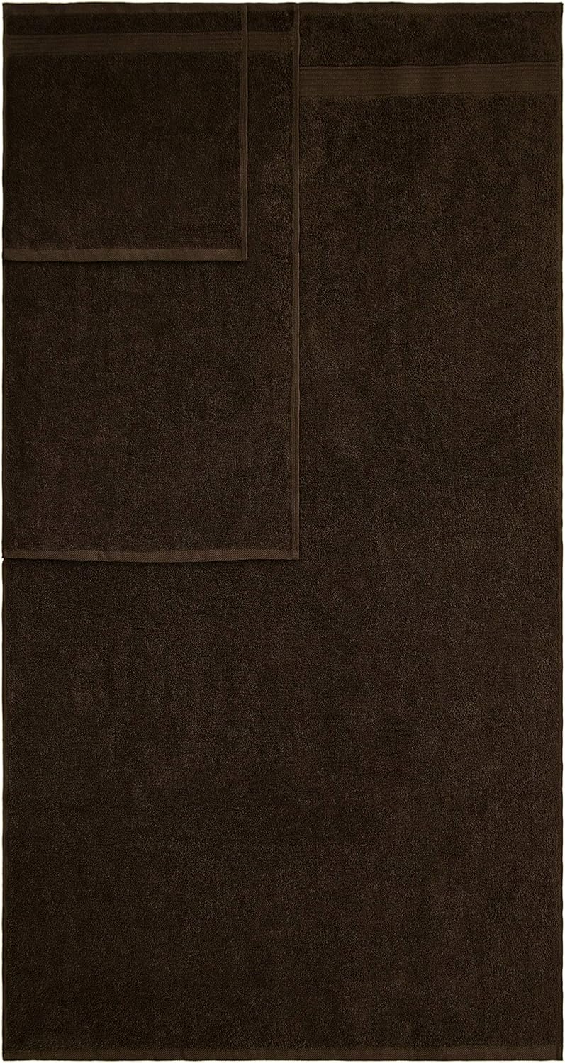 Super Absorbent and Soft Hotel & Spa Quality, Cotton, 6 Piece Turkish Towel Set for Kitchen and Decorative Bathroom Sets Includes 2 Bath Towels 2 Hand Towels 2 Washcloths, Charcoal Grey: Home & Kitchen