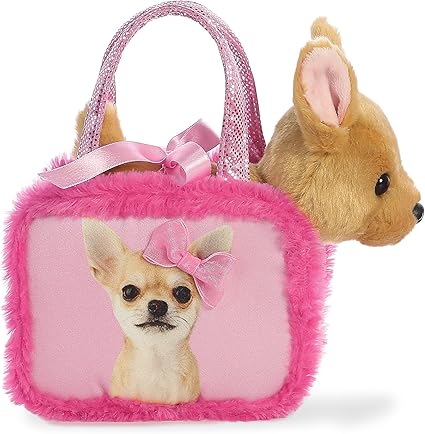 pink dog bag