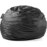Big Joe Lenox Bean Bag Chair, Large, Black