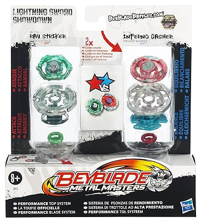 Hasbro 19510983 - Beyblade Metal Masters Battle Top Faceoff, sortiert