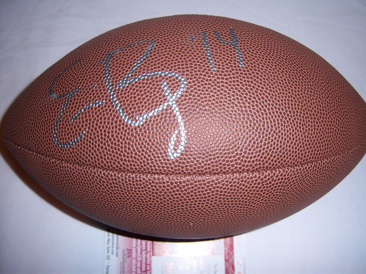 eric berry autographed football