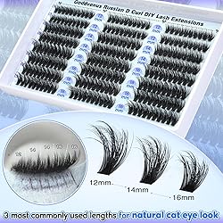 Goddvenus Lash Clusters Kit Wispy Lashes clusters