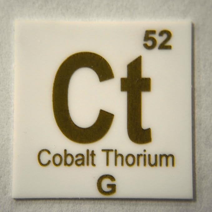Amazon Com Cobalt Thorium G 1 X 1 Novelty Ceramic Column Scoring Wafer Its ore counterpart is the palladium staff. amazon com