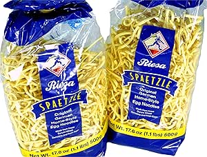 Riesa Spaetzle importado alemán homenestyle - Fideos (2 paquetes de 50