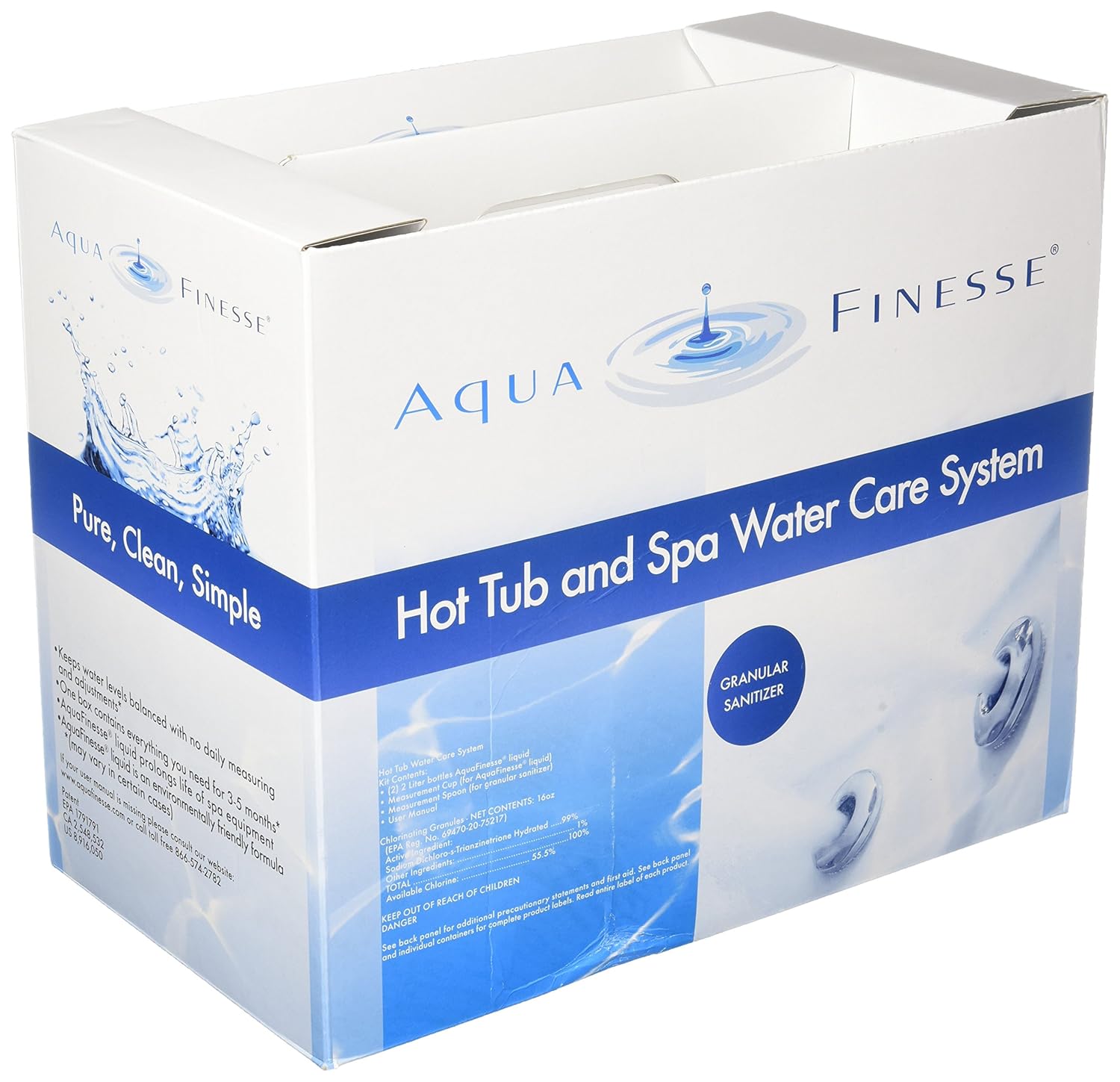 Blue Wave Np2042 Aqua Finesse Hot Tub Water Care Kit Amazon
