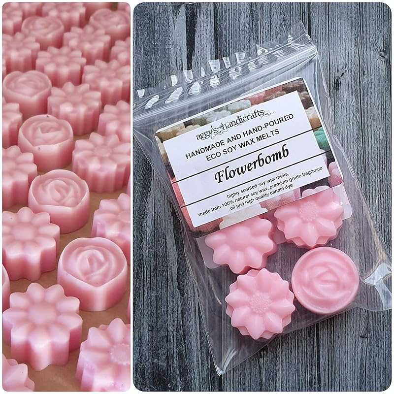 Flowerbomb Highly Scented Handmade Soy Wax Melts Amazon.co.uk Handmade