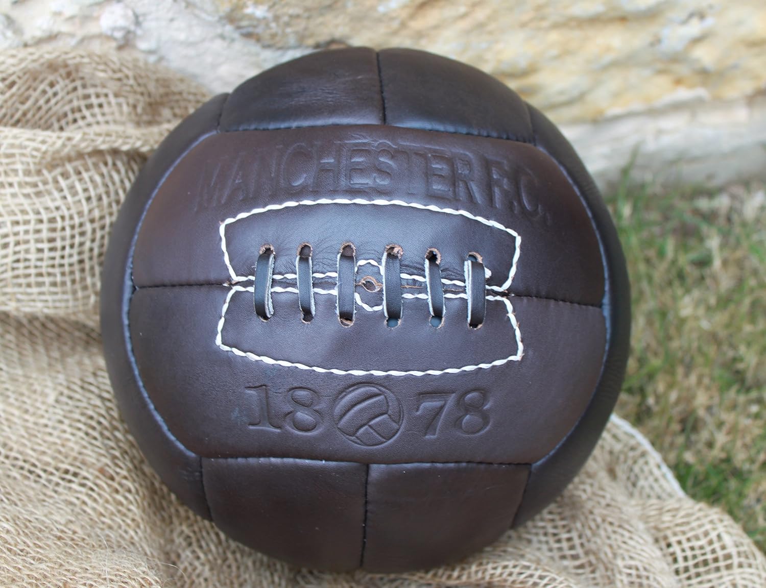 サッカーボールマンチェスターヴィンテージ B078wyt748 サッカーボール ベストセラー