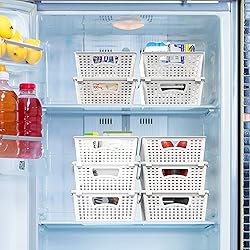 Simple Houseware Plastic Stackable Storage Basket