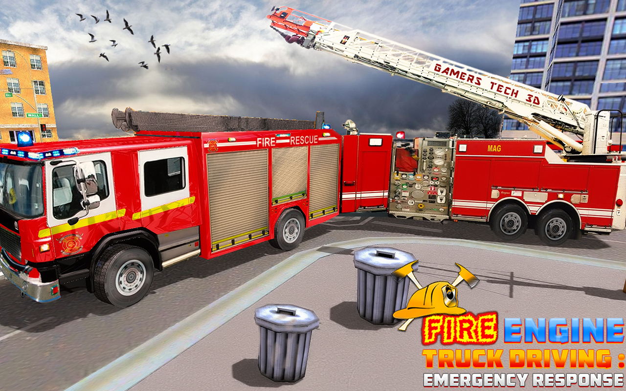 Amazon.com: Fire Engine Truck Driving : Emergency Response: Appstore