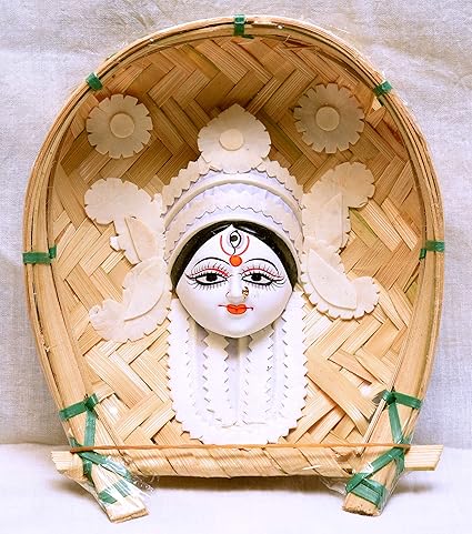 Buy Philaimpex Goddess Maa Durga Purely Hand Made Handicrafts Religious Idol By Famous Artist Of Kumartuli Kolkata For Puja Collection Online At Low Prices In India Amazon In
