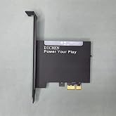 DICHEN Official FPGA DMA Card - Direct Memory Access Card USB-C/PCIe Connection, FPGA USB Firmware Flash Capable Development Board - FPGA DMA PCILeech Compatible DMA Card DMA Board (75T-Black)