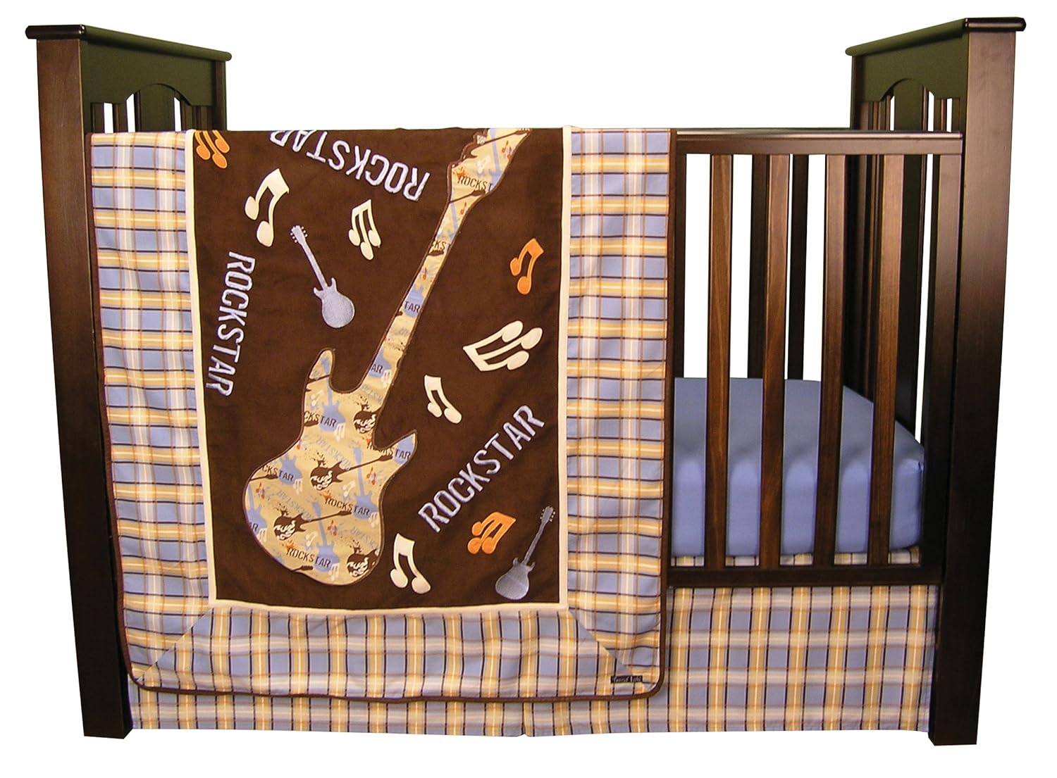 guitar crib bedding sets