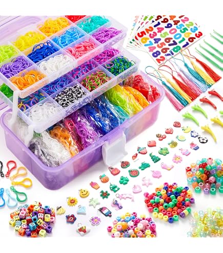 Amazon.com: Cra-Z-Art CRA-Z-Loom Deluxe Rubber Band Case