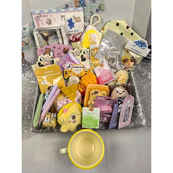 Amazon.com: Lucky Scoop Kawaii Mystery Lucky Scoop Box, Cute