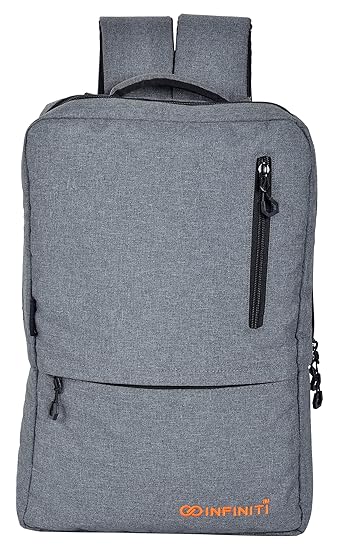 Infiniti Prime Formal PVC 15 liters Grey 16 Laptop Backpack
