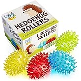 Spiky Balls Stim Toy 4 Pcs Set, Picking Desk Fidgets for Kids & Adults, ADHD Autism, Sensory Fidget Toys for School, Stress R