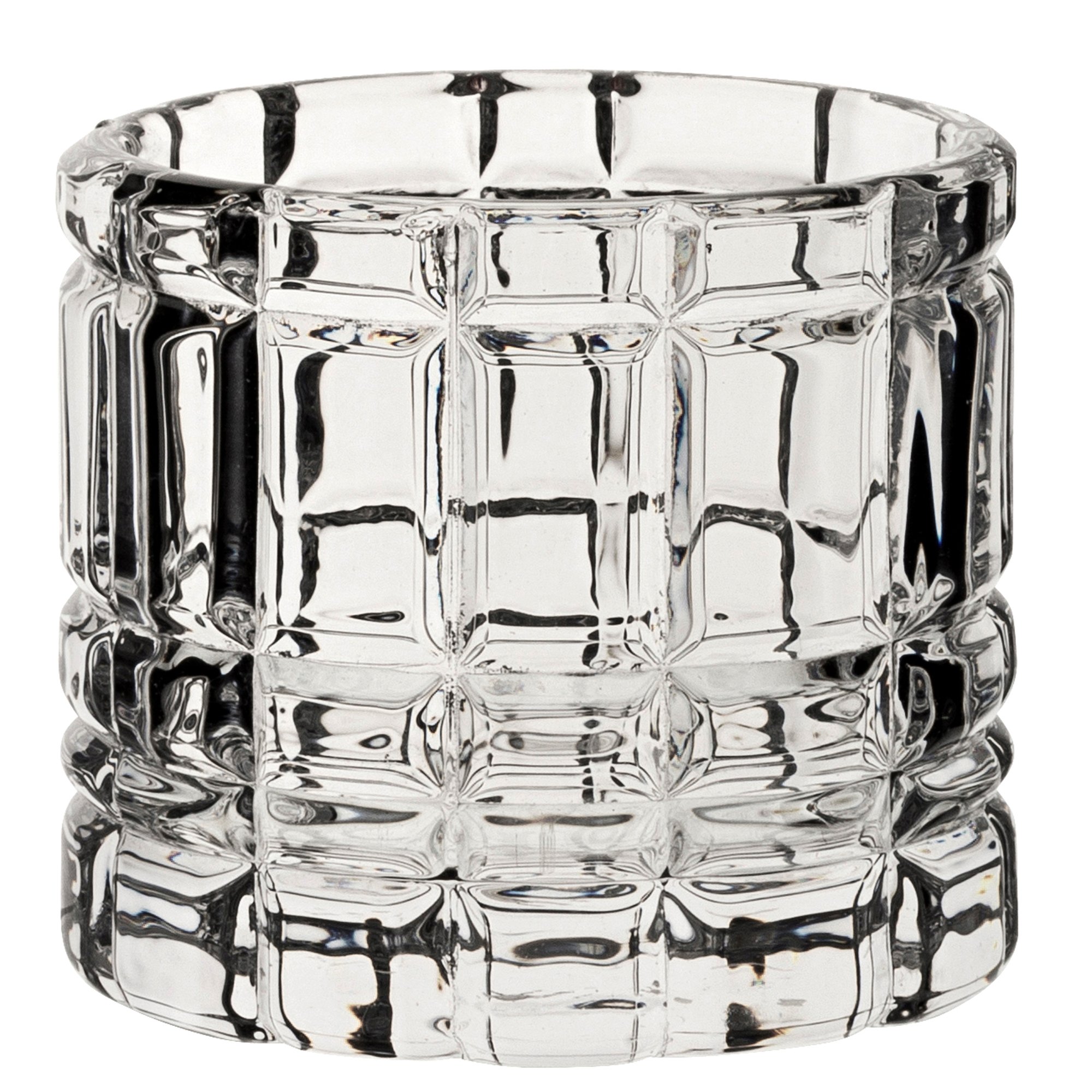 Deco Nightlight Holders - Case of 12 - Utopia Glassware, Glass Candle Holder, Tealight Holder