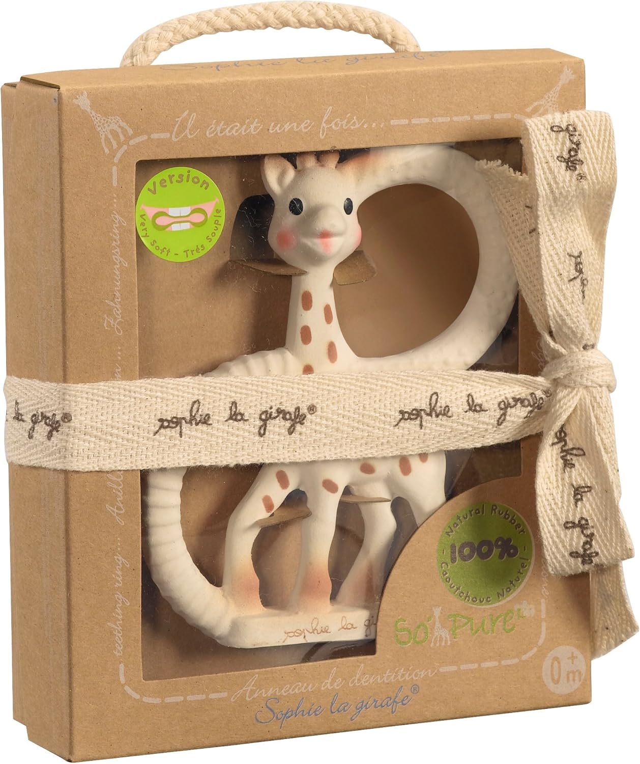 sophie the giraffe so pure teething ring
