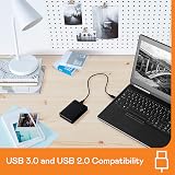 WD 3TB Elements USB 3.0 Portable External Hard Drive Black view 3