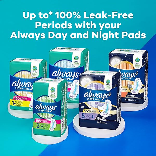 ALWAYS ULTRA THIN REGULAR PADS- 44 COUNT (PACK OF 1)