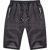 YTD Men's Shorts Casual Classic Fit Drawstring Summer Beach Shorts with Elastic Waist and Pockets