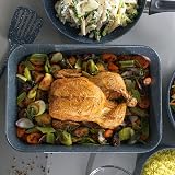Russell Hobbs Nightfall Stone Roaster 39cm Deep Non-Stick Carbon Steel view 8