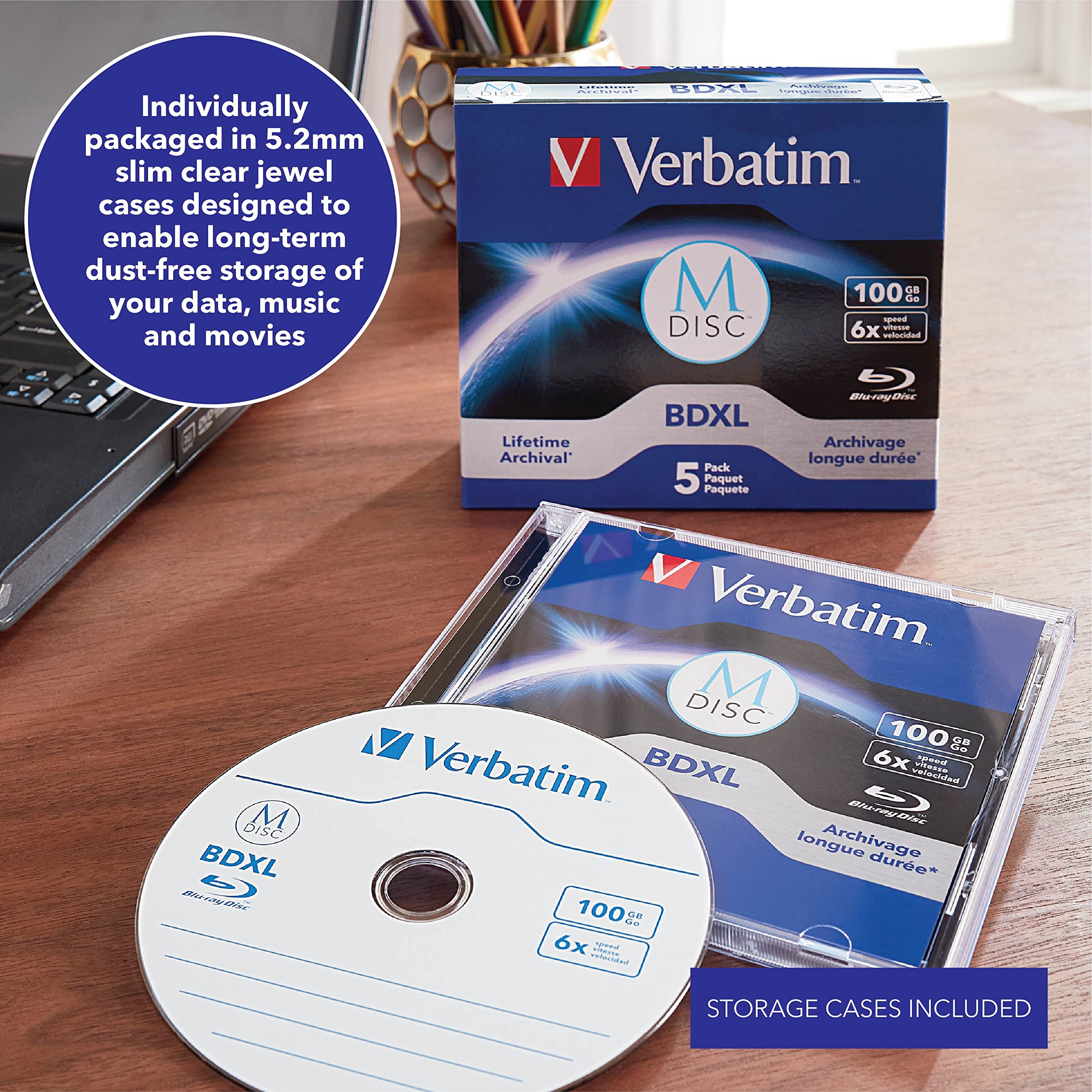 Mua M DISC BDXL 100GB 6X with Branded Surface Blank BluRay Recordable