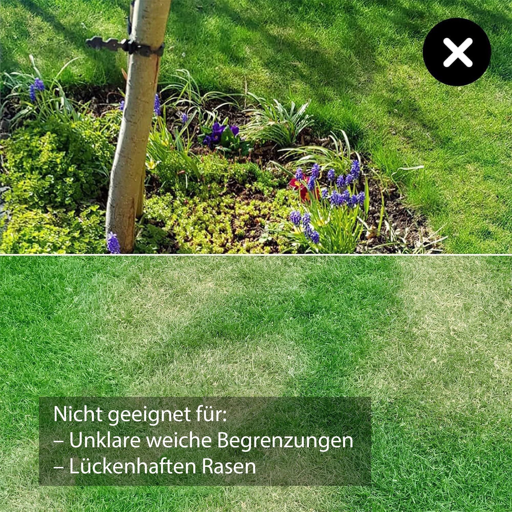 Lawnmaster OcuMow Mähroboter ohne Begrenzungskabel KI-gestützte visuelle Navigation Für 150 m² Hindernisvermeidung & geräuscharm 4