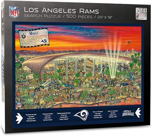 NFL Los Angeles Rams Joe Journeyman Puzzle 500piece