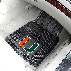 Fanmats University of Miami Hurricanes Set of 4 Car