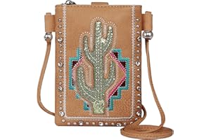 Montana West Crossbody Cell Phone Purse for Women Western Shoulder Bag with Strap