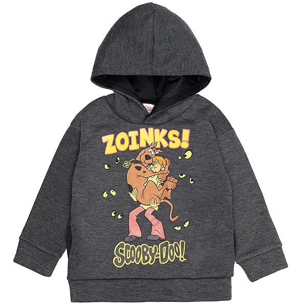 SCOOBY-DOO LITTLE BOYS FLEECE JOGGER PULLOVER HOODIE & PANTS SET 6