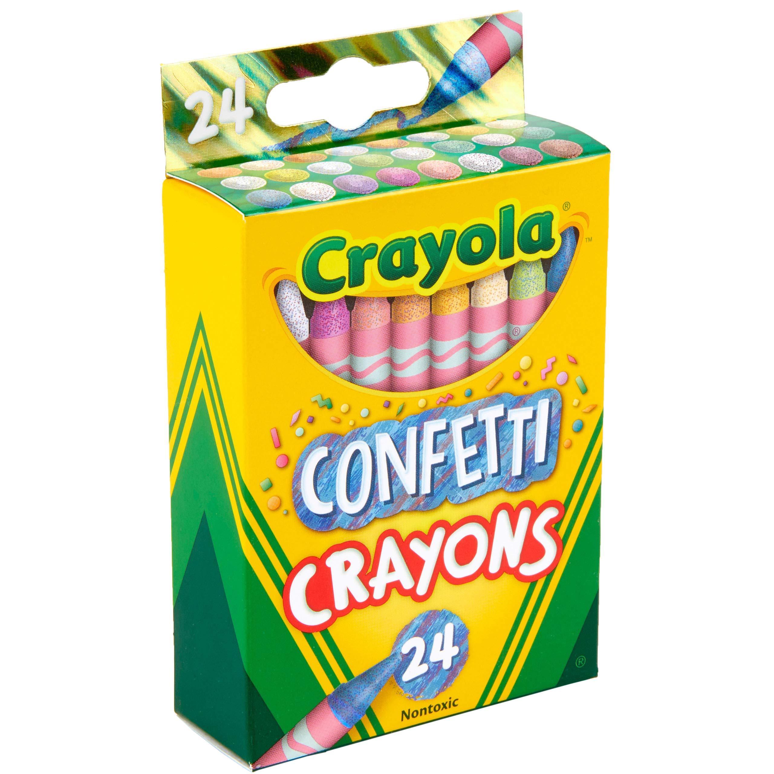 24 ct. Confetti Crayons