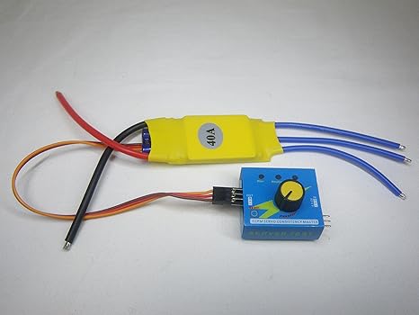 Amazon Co Jp ブラシレス モーター スピード コントローラ Dc Pwm 方式 調節 調整 制御 調速 器 アンプ Esc D 12v 40a Diy 工具 ガーデン