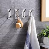 GlazieVault Self Adhesive Hooks 5 Packs | Wall Mount Door Hooks 6 kg view 3