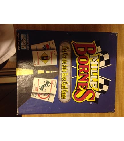Amazon.com: Mille Bornes Card Game 1962 Edition : Toys & Games