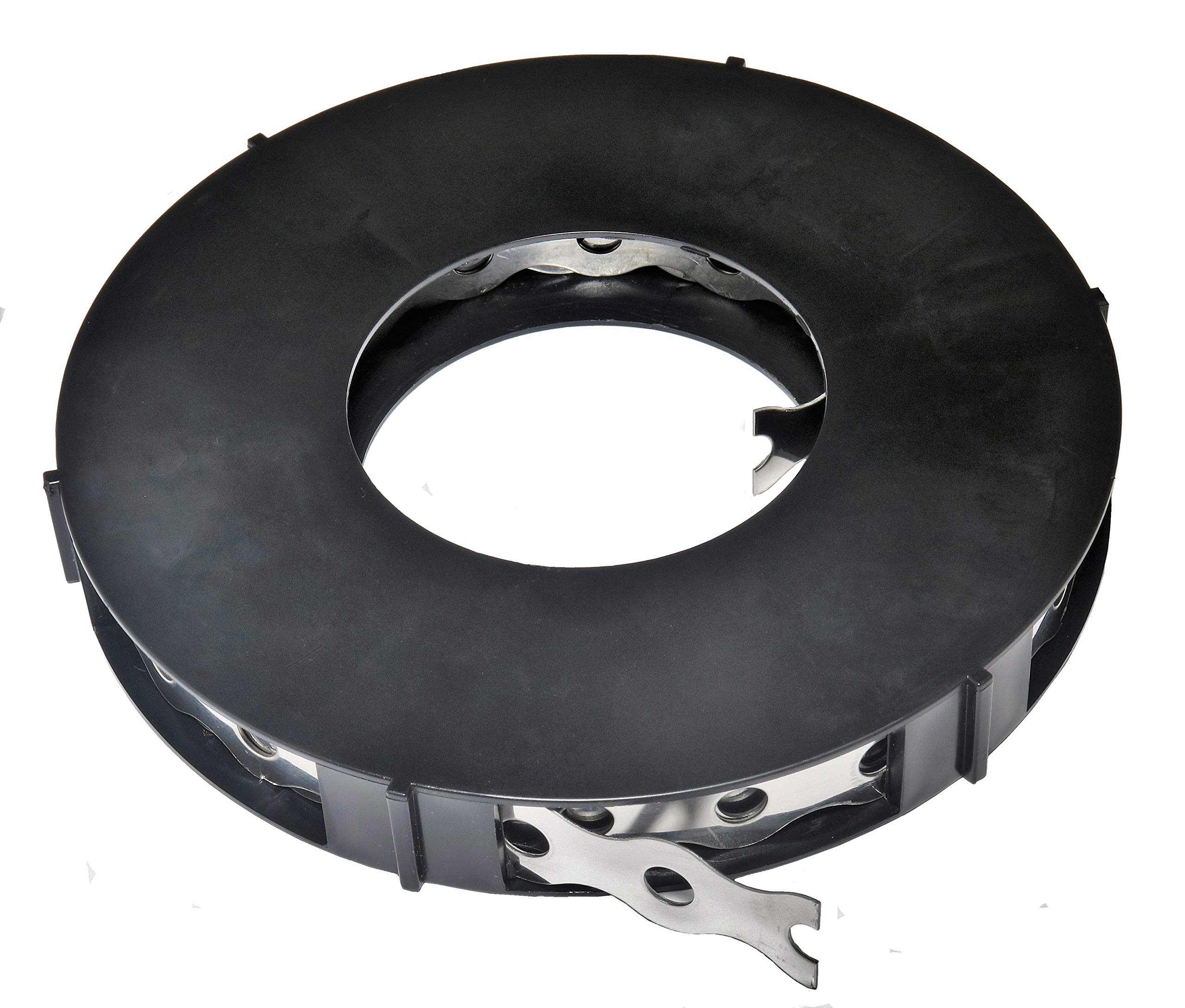 1 roll of stainless steel punched tape: 13 mm / waveform