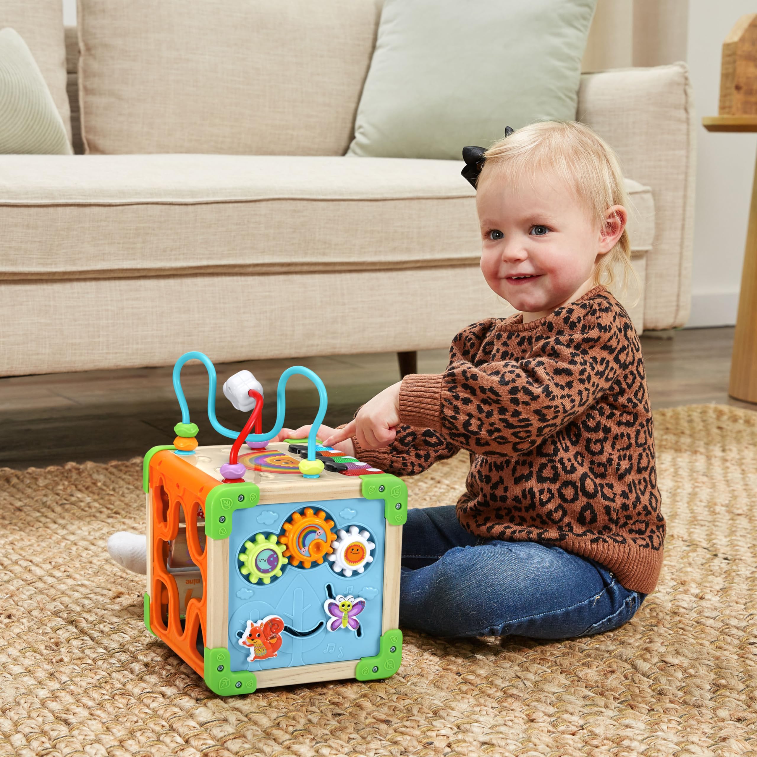 LeapFrog Touch and Learn Wooden Activity Cube