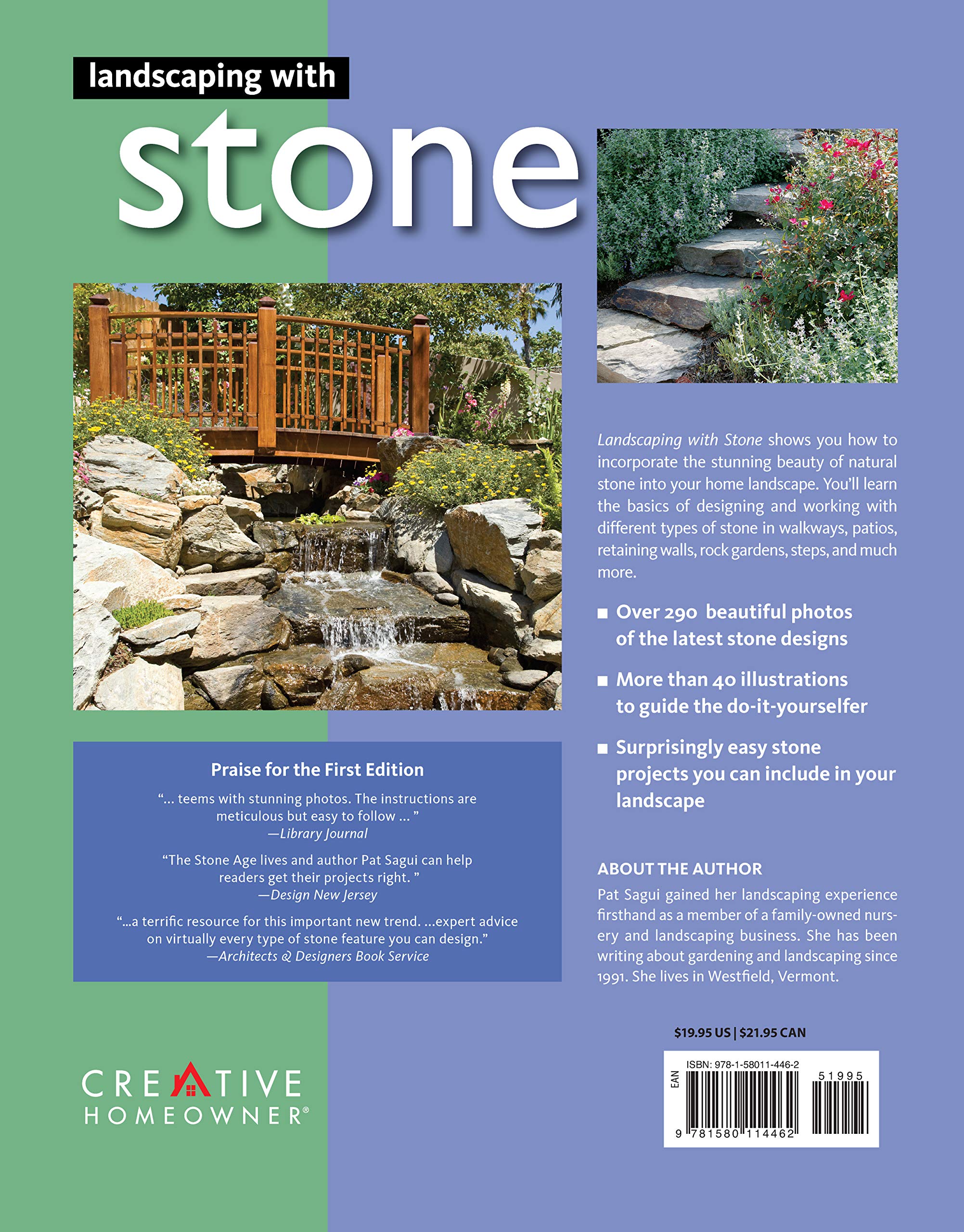 landscaping stones and rocks prices on Landscaping With Stone 2nd Edition Create Patios Walkways Walls And Other Landscape Features Creative Homeowner Over 300 Photos Illustrations Learn To Plan Design Work With Natural Stone Sagui Pat Landscaping