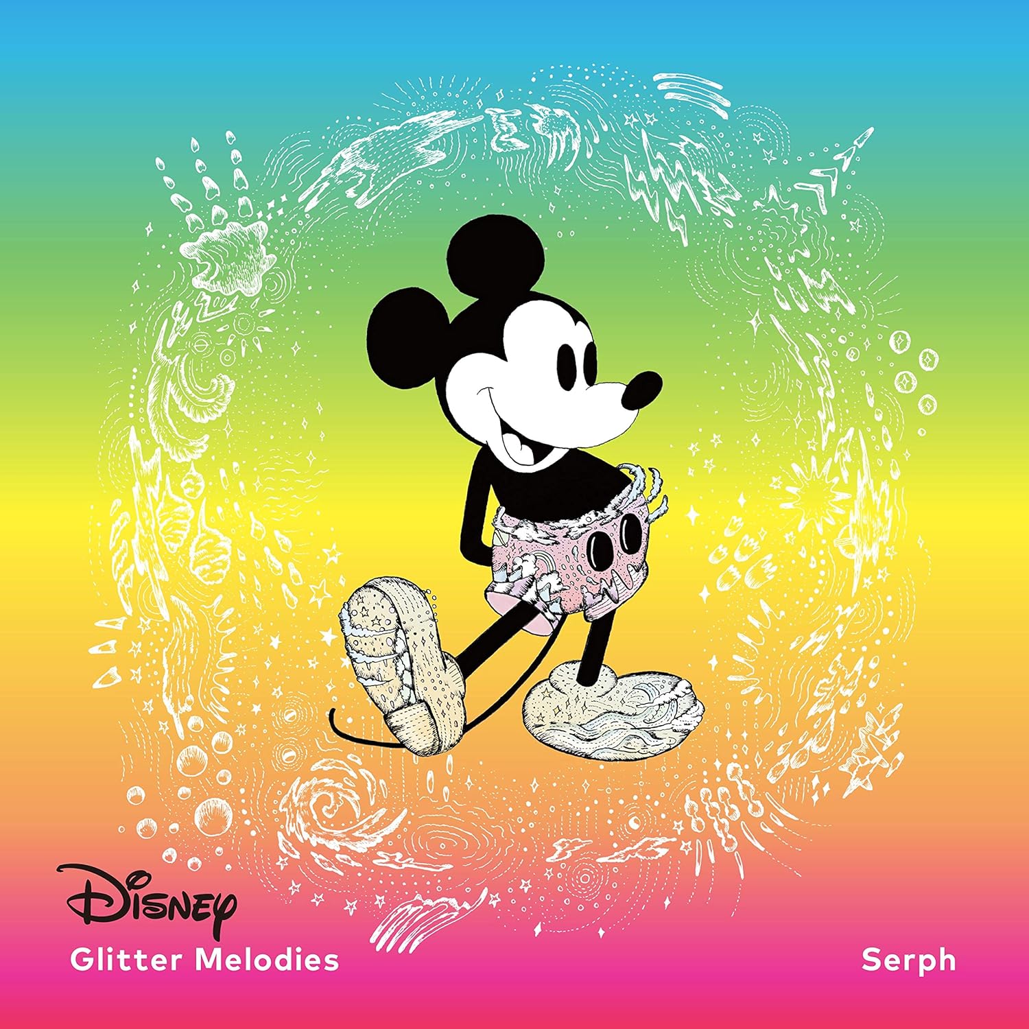 Amazon Amazon Co Jp限定 Disney Glitter Melodies Deluxe Edition 生産限定盤 Tシャツ付 キラキラグリッターbox仕様 特典 メガジャケ付 Serph ポップス 音楽