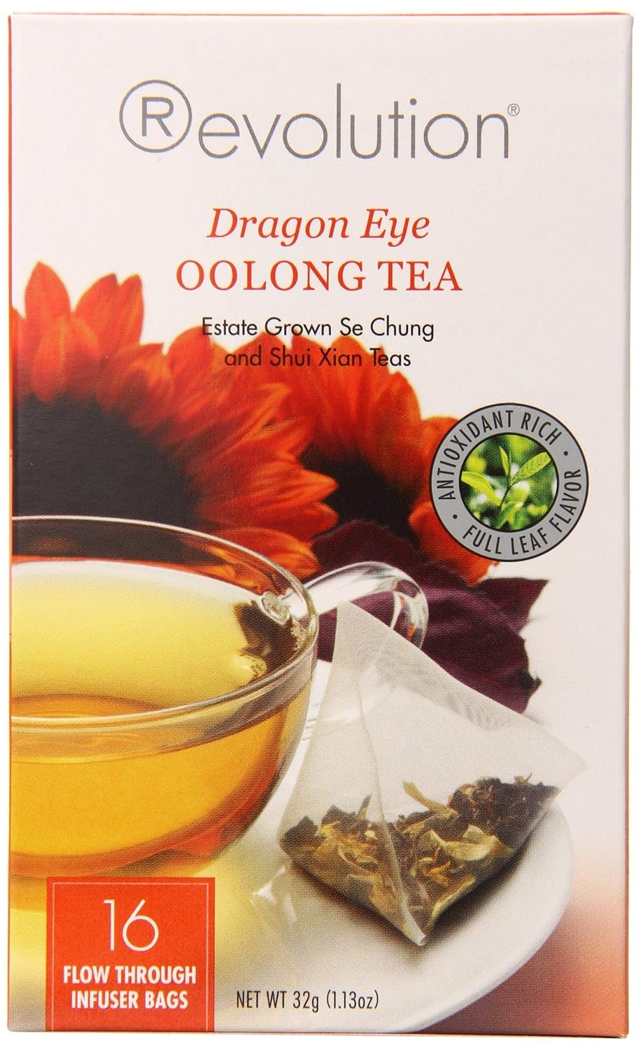 Revolution Tea Dragon Eye Oolong, 16 Count