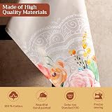 Maison d' Hermine Kitchen Towels Set of 3 100% Cotton 50x70 cm Pivoine view 3