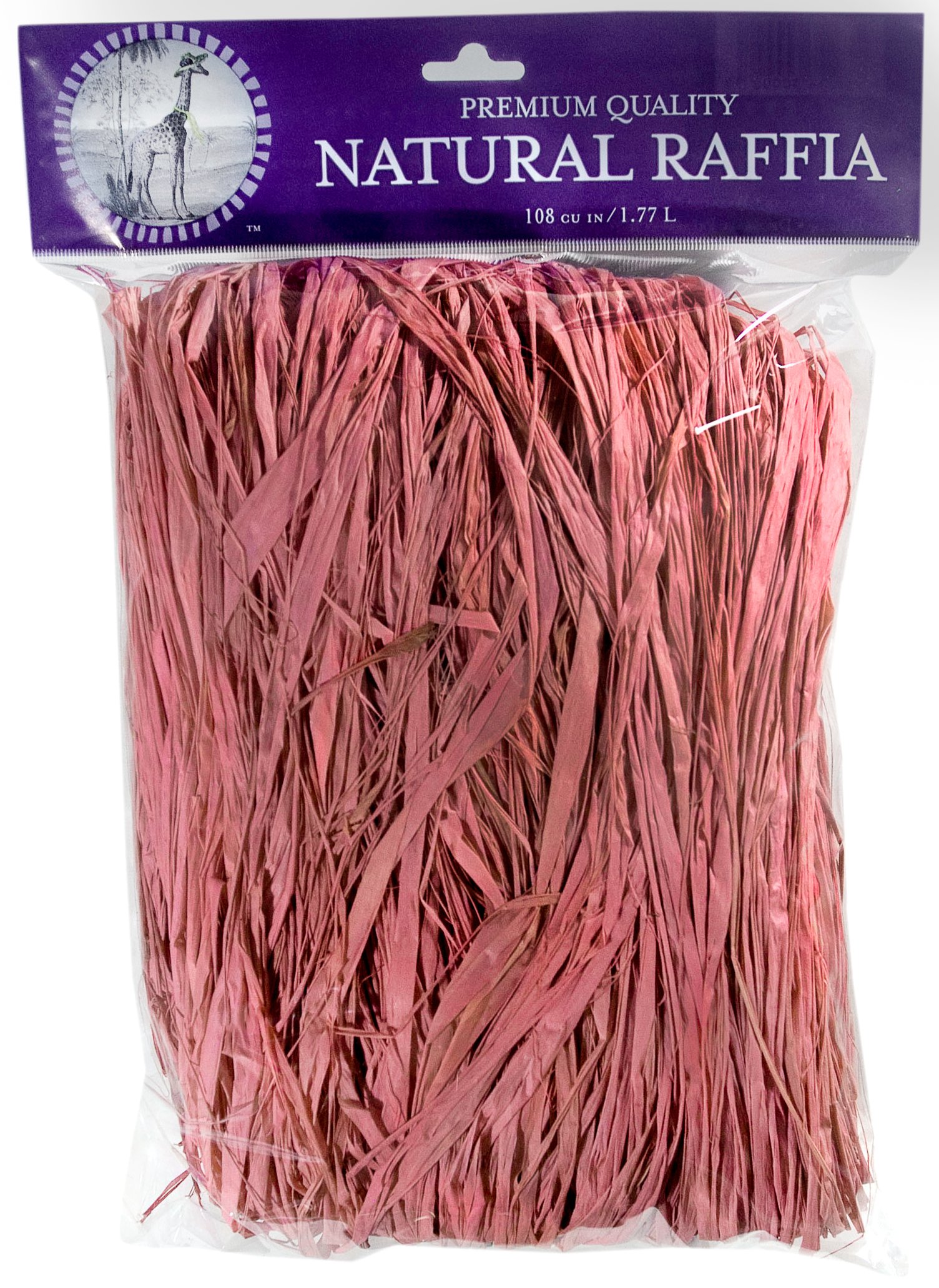Photo 1 of SuperMoss (30058) Raffia, Baby Pink, 8oz